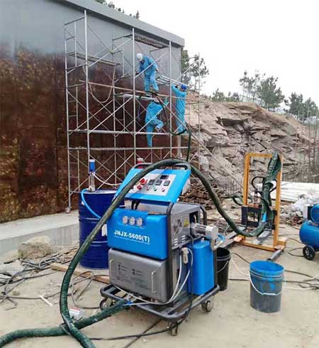 便携式聚脲喷涂(图1) H5600T便携式聚脲喷涂专业的小型聚脲喷涂机