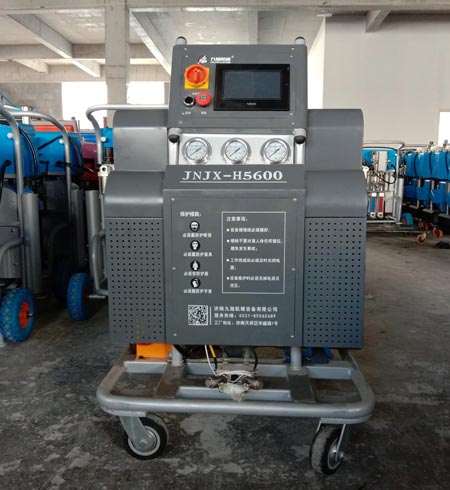 航标浮标聚脲防腐高压喷涂机(图1) H5600PLC航标浮标聚脲防腐高压喷涂机