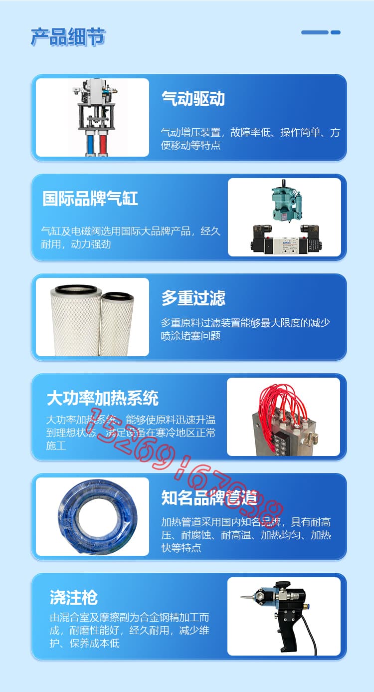 JX-IIID气动聚氨酯发泡机设备详情介绍图片6