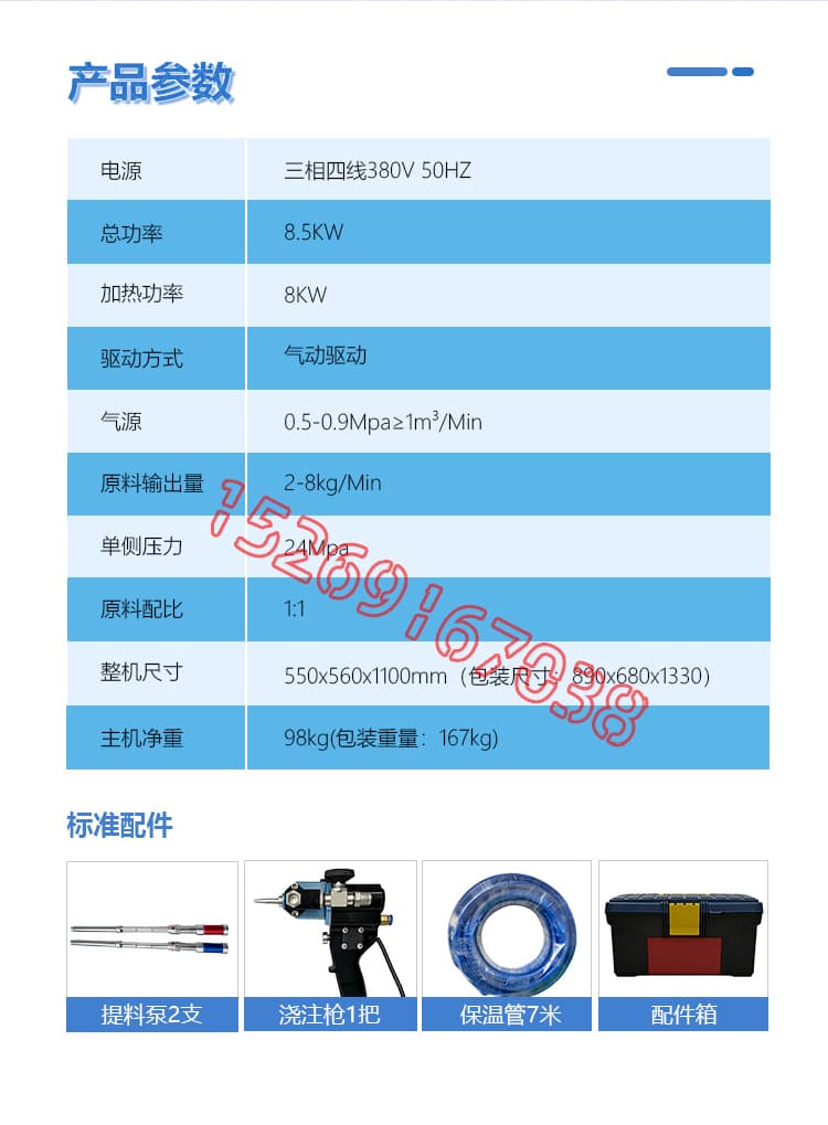 JX-IIID气动聚氨酯发泡机设备详情介绍图片5