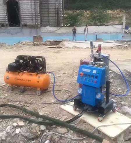 聚氨酯喷涂外墙保温施工喷涂机(图1) Q2600聚氨酯喷涂外墙保温施工喷涂机