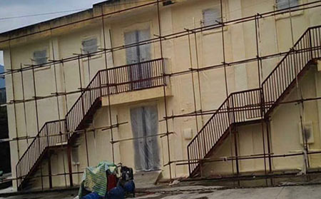 多功能外墙喷涂机(图3) 建筑节能保温发泡