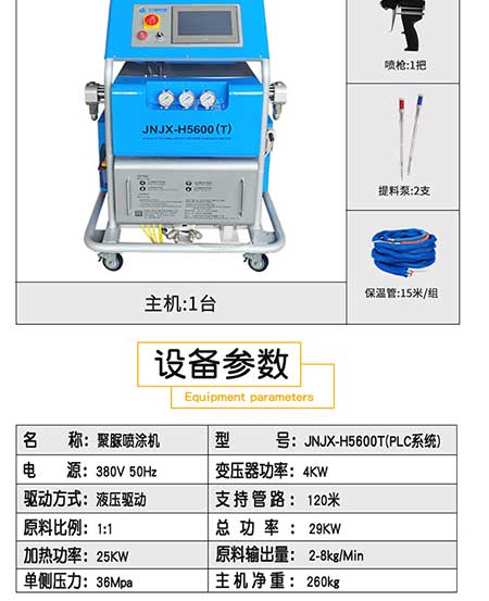 JNJX-H5600T电脑版聚氨酯发泡机(图3) JNJX-H5600T电脑版聚氨酯发泡机3